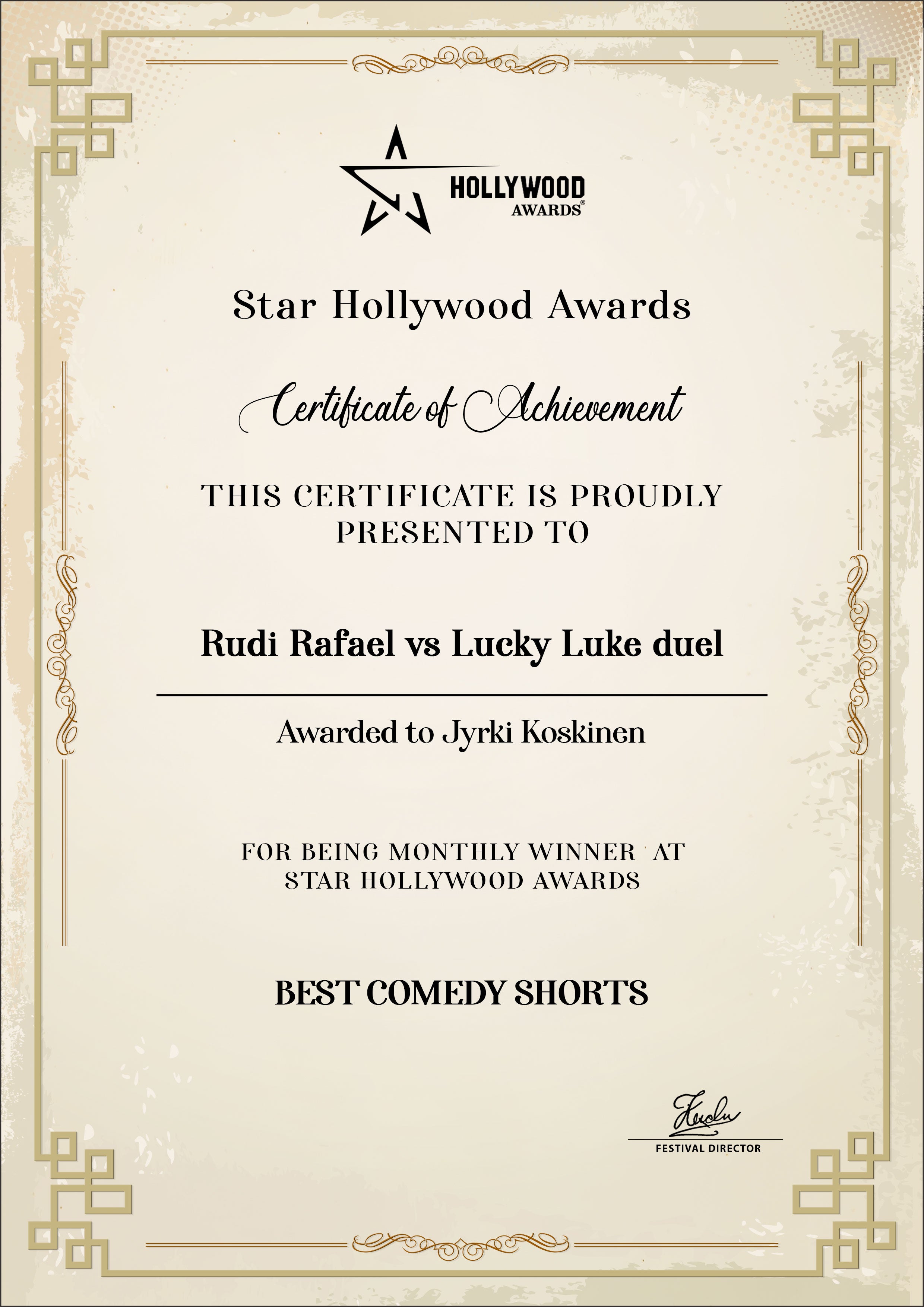 Success in movie industry